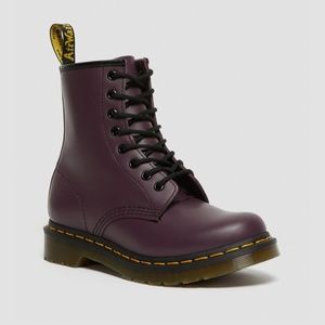 Purple Doc Martens 1460 Leather Boots 38